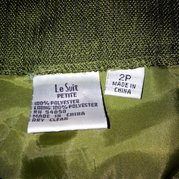 LE SUIT Petite Dress Pants - Size 2P - Picture 2 of 6